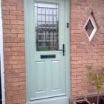 Agate grey front doors by Fairco
