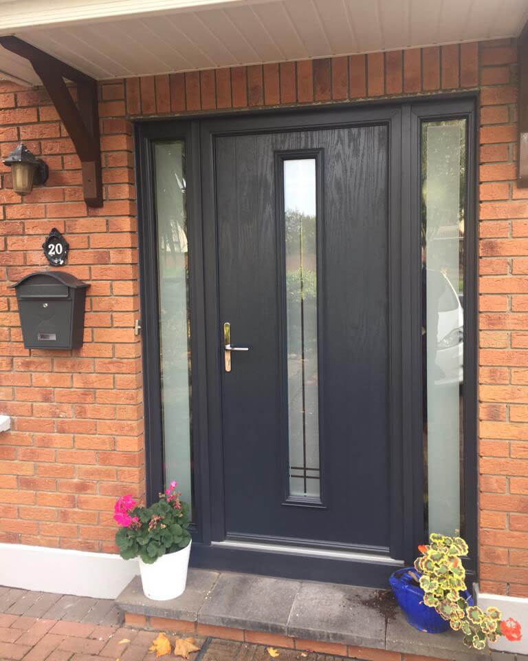Fairco black entrance doors