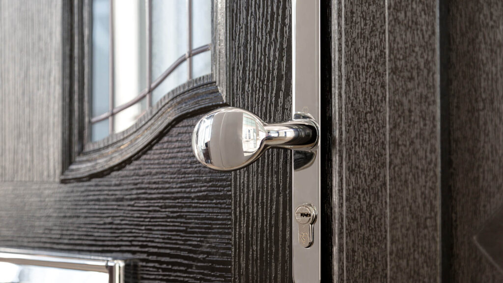 Fairco top class security features on door Handle